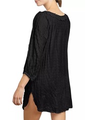 Robin Piccone Fiona Stretch Cotton Cover-Up Tunic