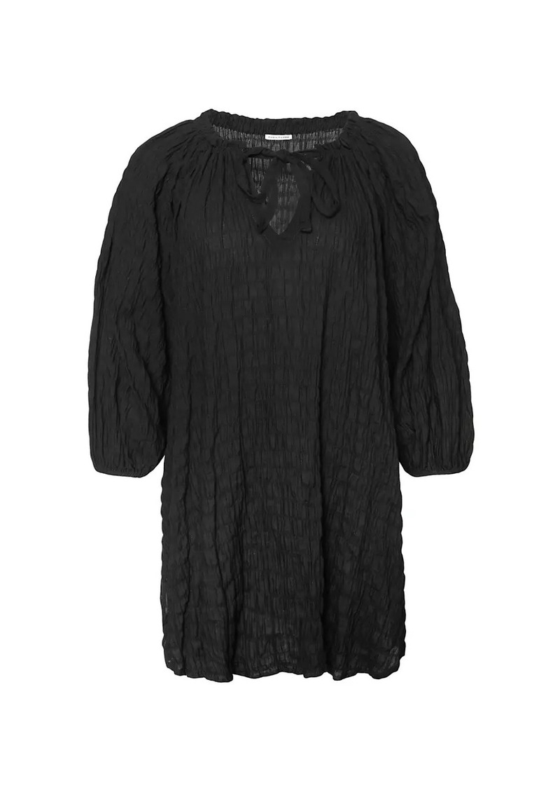 Robin Piccone Fiona Stretch Cotton Cover-Up Tunic