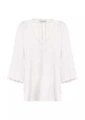 Robin Piccone Jo Lace-Trimmed Cover-Up Tunic
