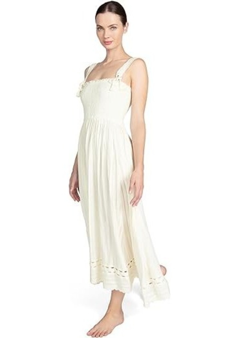 Robin Piccone Jo Smocked Long Dress