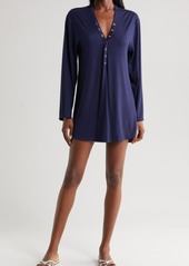 Robin Piccone Amy Long Sleeve Cover-Up Tunic