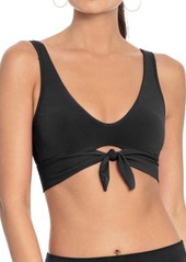 Robin Piccone Ava Knot Front Bikini Top