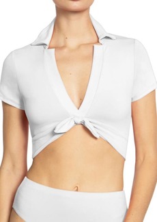 Robin Piccone Ava Shirt Bikini Top