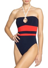 Robin Piccone Babe Bandeau One-Piece Swimsuit