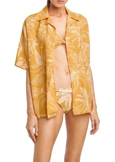 Robin Piccone Chandy Oversize Cover-Up Shirt