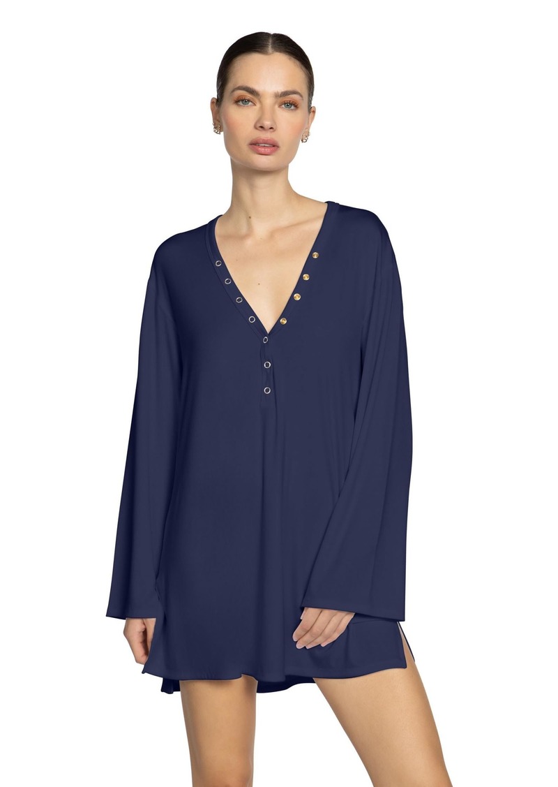 Robin Piccone Women's Amy Long Sleeve Tunic