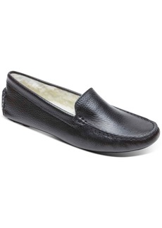 Rockport Bayview Womens Leather Comfort Footbed Loafers