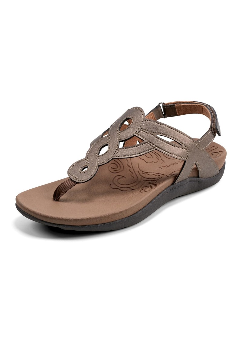 Rockport Cobb Hill Women's Ramona-CH Flat Sandal  7 W US