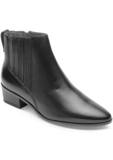 Rockport Geovana Womens Leather Pull On Chelsea Boots