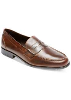 Rockport Men's Classic Penny Loafer Shoes - Dark Brown