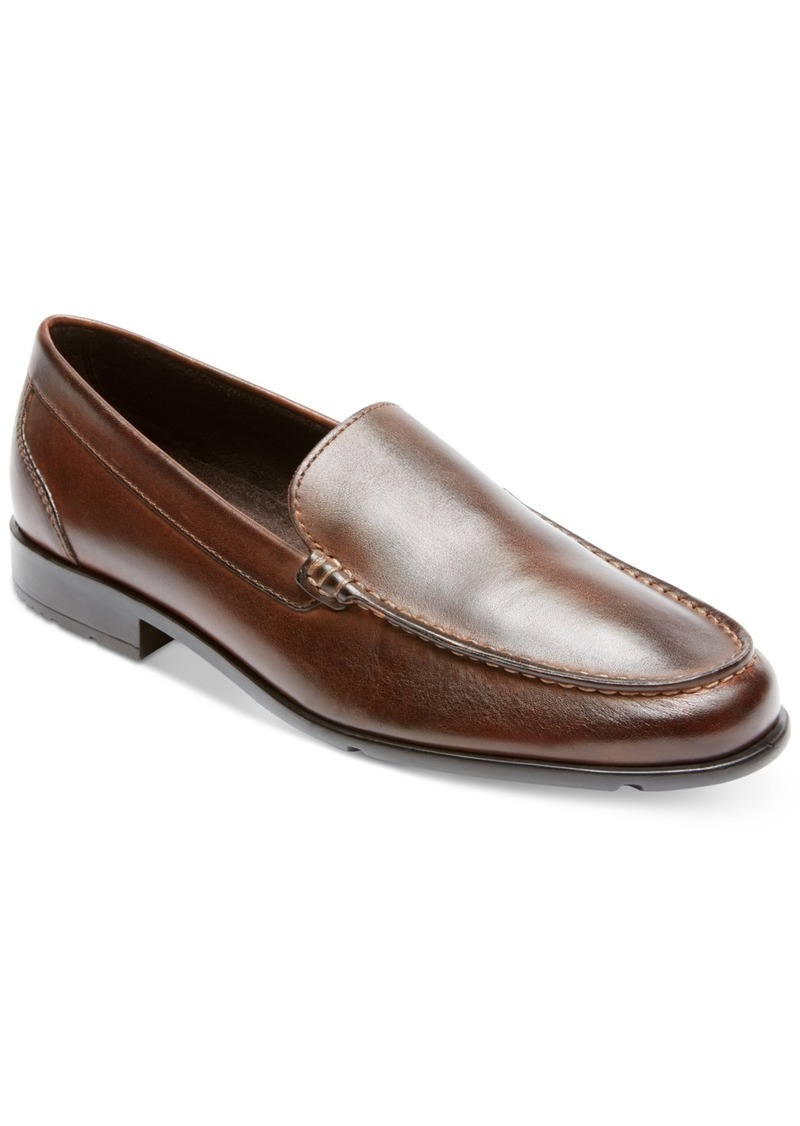 Rockport Men's Classic Venetian Loafer Shoes - Dark Brown