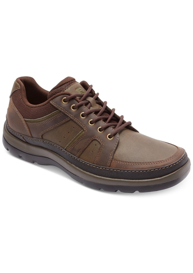 Rockport Men's Get Your Kicks Mudguard Blucher Shoes - Dark Brown