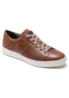 Rockport Colle Textured Sneaker in Tan Leather at Nordstrom