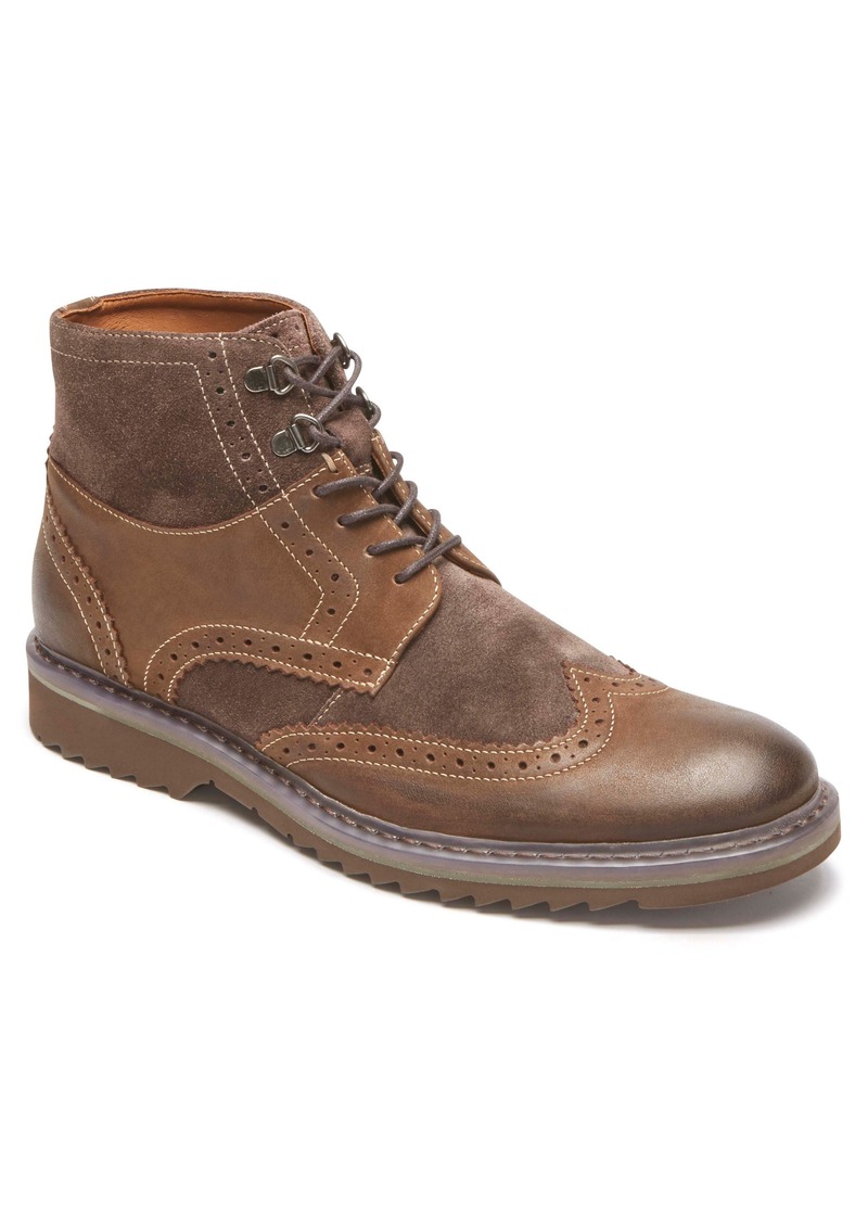 rockport wingtip boots