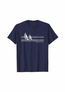 Rockport MA Vintage Sailing 70s Nautical Sailboat T-Shirt