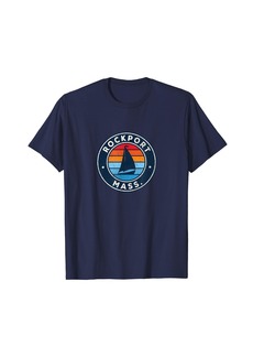 Rockport Massachusetts MA Vintage Sailboat Retro 70s T-Shirt