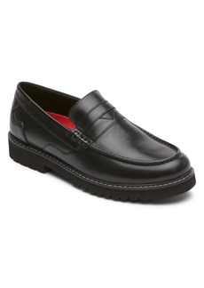 Rockport Men's Maverick Penny Loafer Shoes - Black