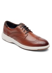 Rockport Men's Noah Wingtip Shoes - Burgundy