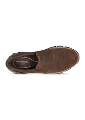 Rockport Men's Reece Step Activated Slip-On Casual Shoes - Brown Suede