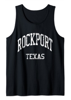Rockport Texas Retro 70s College Sports Style Tank Top