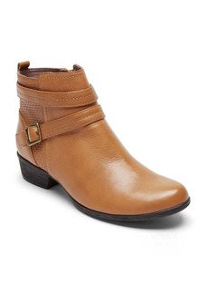 Rockport Women's Carly Strap Boot Ankle TAN