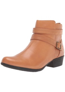 Rockport Women's Carly Strap Boot Ankle TAN