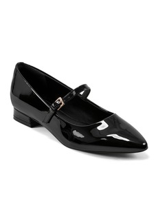 Rockport Women's Taren Total Motion Pointy Toe Dress Flats - Black Patent