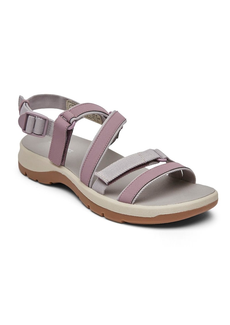 Rockport Women's Trail Tech Multi Sandal Elderberry ECO Washable