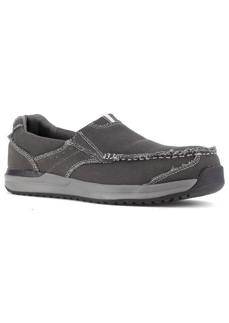 Rockport Work Men's Langdon Safety Toe Casual Work Slip-On