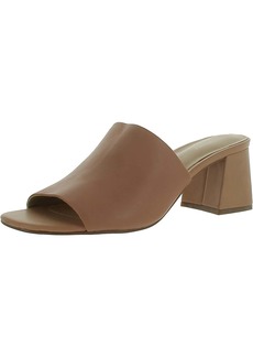 Rockport Womens Leather Open Toe Slide Sandals