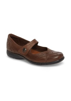 Rockport Cobb Hill 'Petra' Mary Jane Flat in Brown Leather at Nordstrom