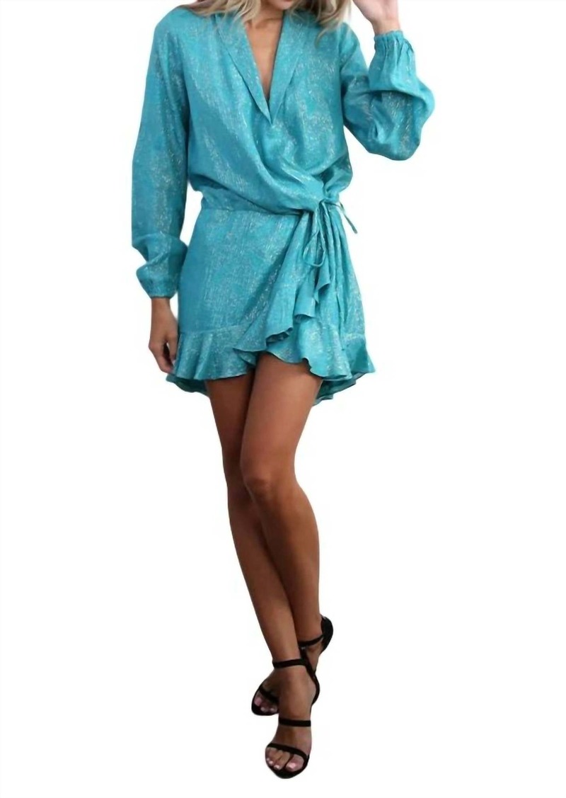 Rococo Sand Cari Dress In Teal