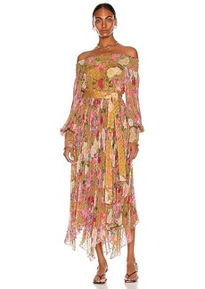 ROCOCO SAND Avar Belted Maxi Dress