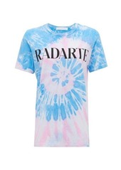 Rodarte Radarte-print tie-dye jersey T-shirt