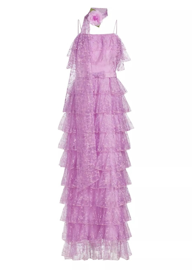 Rodarte Tiered Ruffle Dress