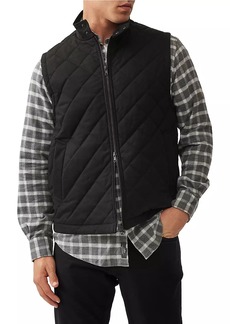 Rodd & Gunn Jervois Quilted Stretch-Cotton Vest