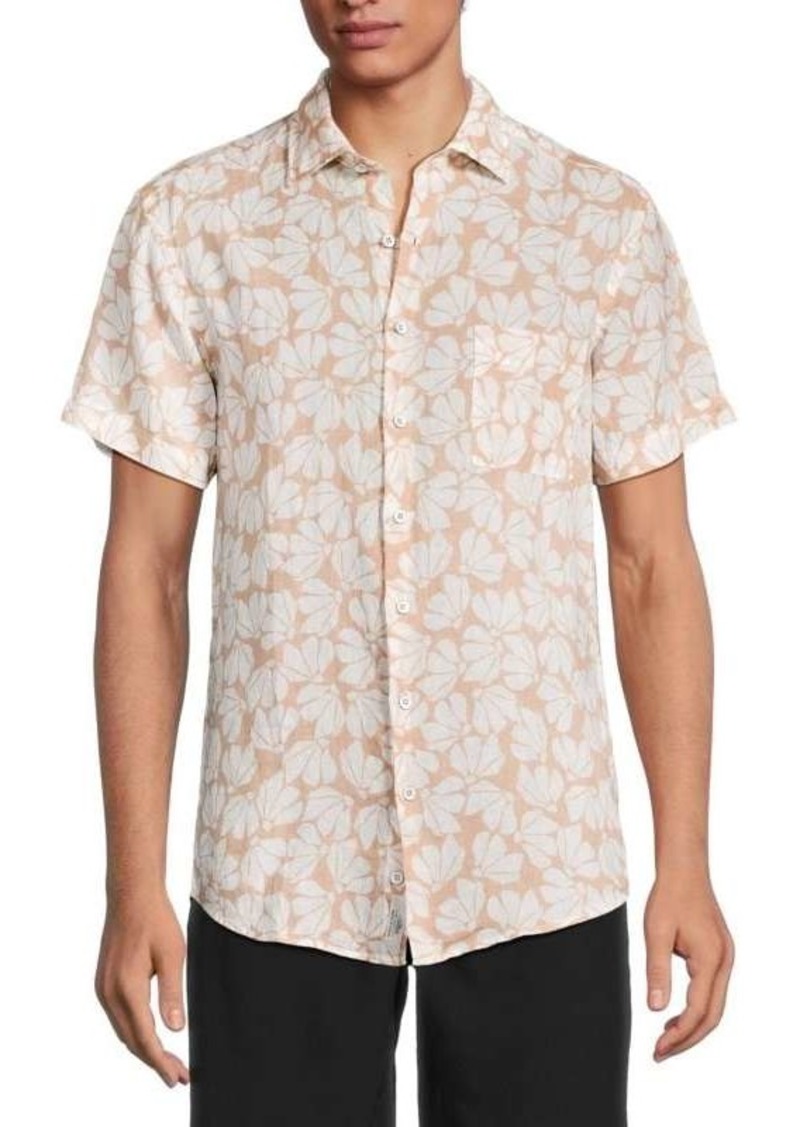 Rodd & Gunn Massey West Floral Linen Shirt