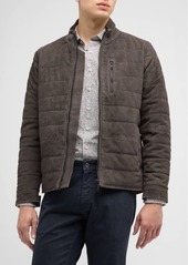 Rodd & Gunn Men's Chalford Quilted Leather Jacket