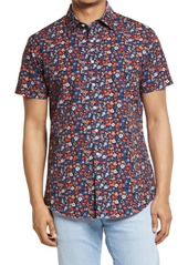 Rodd & Gunn Darfield Sports Fit Floral Short Sleeve Button-Up Shirt