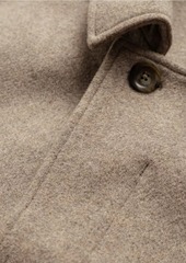 Rodd & Gunn Mt Florence Wool-Blend Single-Breasted Coat