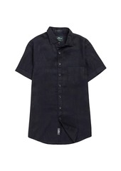 Rodd & Gunn Palm Heights Linen Short-Sleeve Shirt