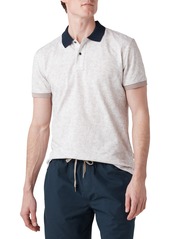 Rodd & Gunn Bell Valley Sports Fit Contrast Piqué Cotton Polo in Natural at Nordstrom Rack