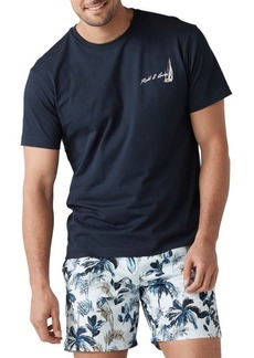Rodd & Gunn By The Bay Cotton Graphic Tee in Navy at Nordstrom