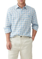 Rodd & Gunn Gebbies Valley Gingham Button-Up Cotton & Linen Shirt