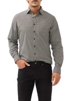 Rodd & Gunn Hatton Original Fit Geo Pattern Button-Up Shirt
