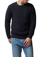 Rodd & Gunn Huntly West Waffle Knit Cotton Blend Crewneck Sweater