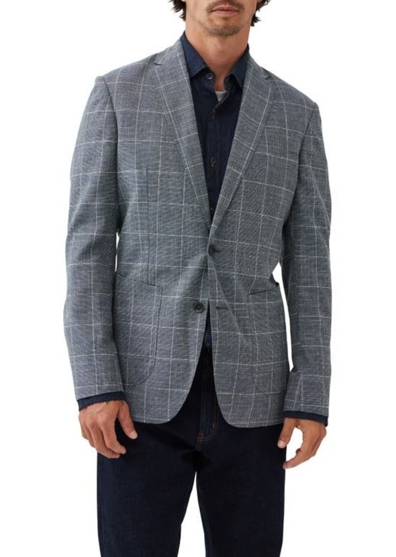 Rodd & Gunn Karaka Point Windowpane Check Wool Blend Sport Coat