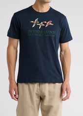 Rodd & Gunn Mallard Cotton Embroidered T-Shirt in Midnight at Nordstrom Rack