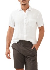Rodd & Gunn Ellerslie Short Sleeve Linen Button-Up Shirt