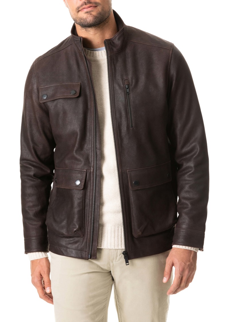 Rodd & Gunn Rodd & Gunn Silverdale Leather Jacket | Outerwear